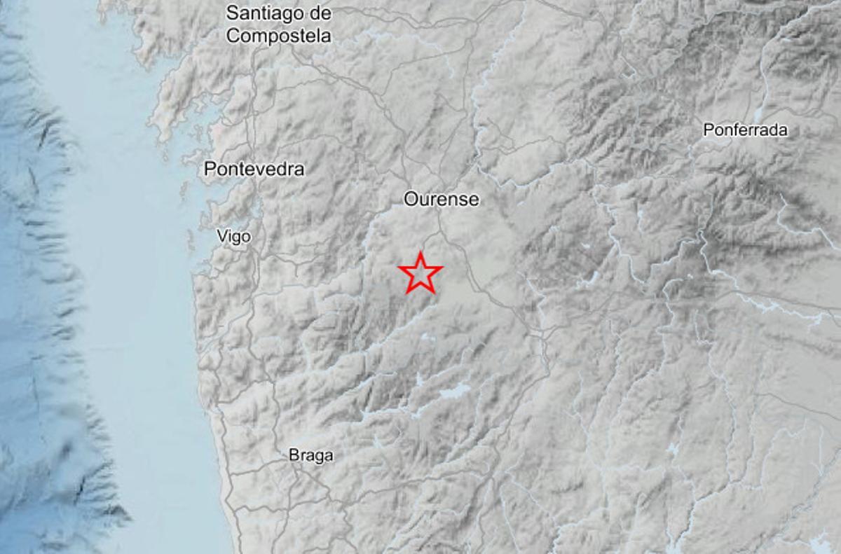 Terremoto en Verea, Ourense