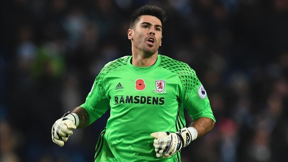 Victor Valdés se retiró tras una temporada en el Middlesbrough