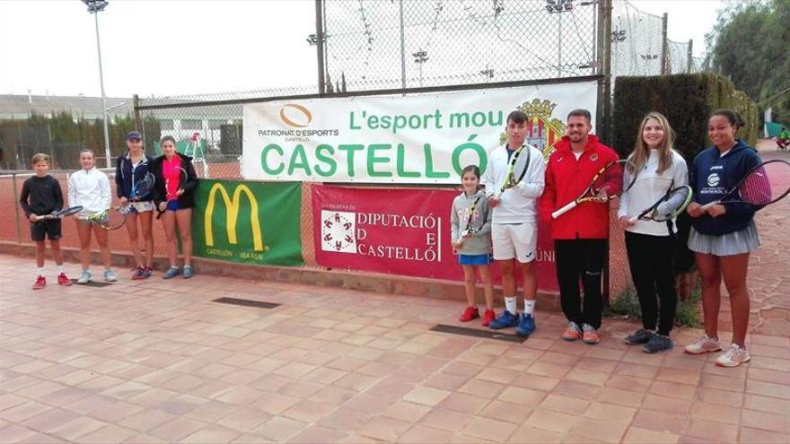 El CT Castellón pone hoy fin a una intensa semana de tenis