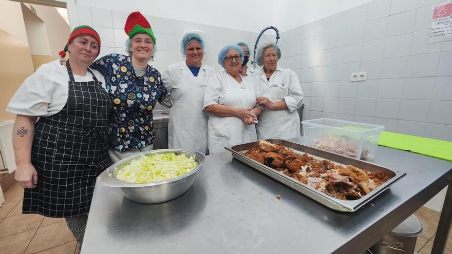Nochebuena solidaria en Mieres: el comedor social de Amicos organizará este domingo una cena con usuarios y voluntarios