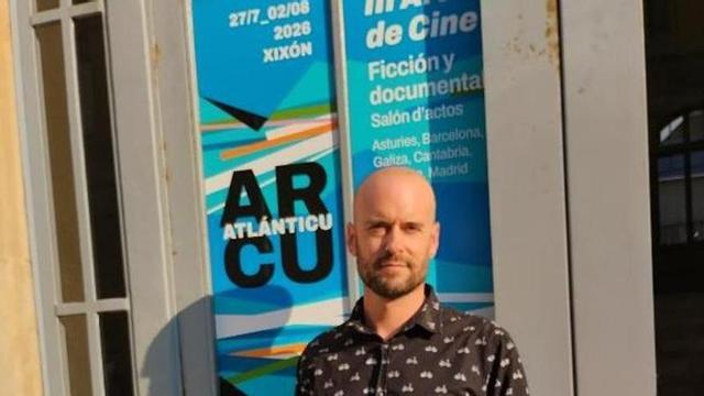 Manuel García Postigo en el estreno del documental “Palacios del pueblo”