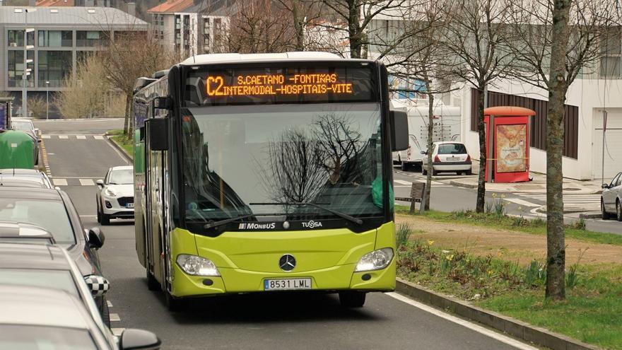 Desvíos no bus urbano este martes por mor da concentración de tractores