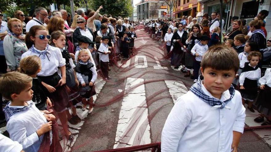 Procesión marinera de San Telmo en La Arena.