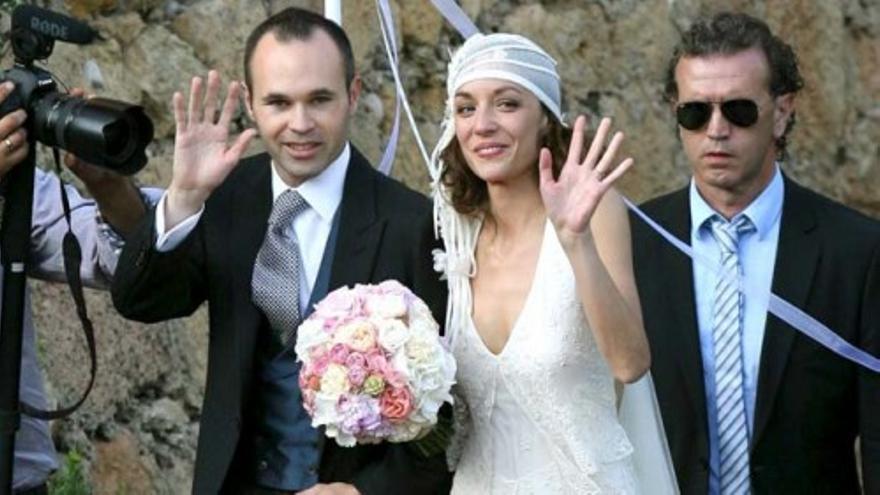 Andrés Iniesta se casa con Anna Ortiz