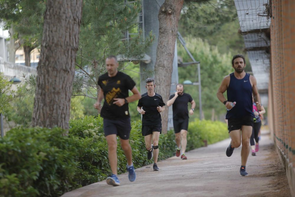 Desescalada de deportistas