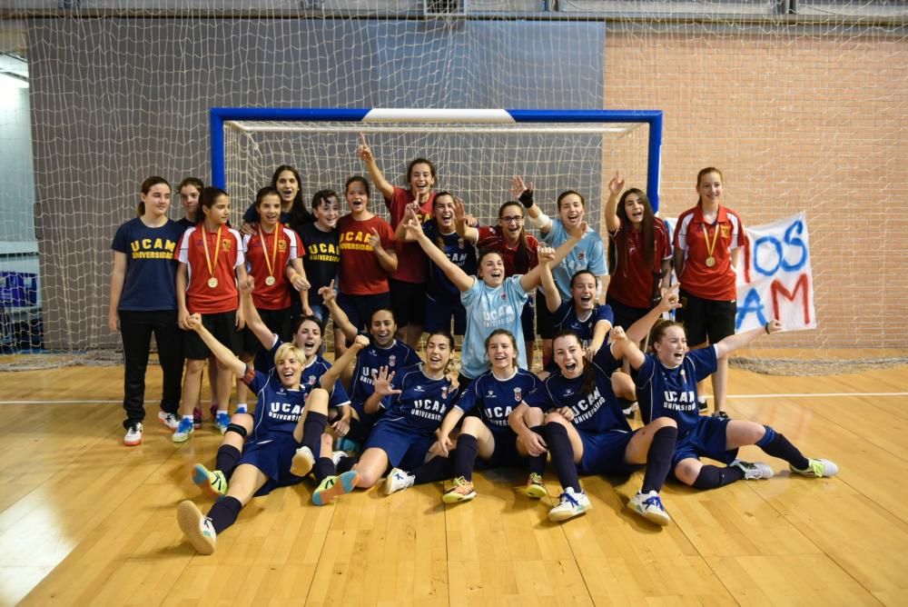 Ascenso del UCAM fútbol sala femenino