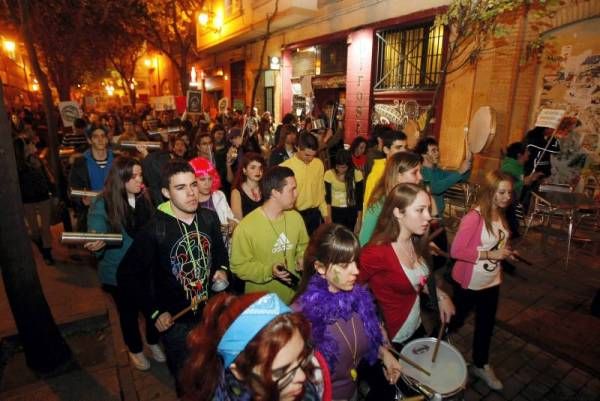 Fotogalería: Protesta contra la repercusión de la reforma educativa