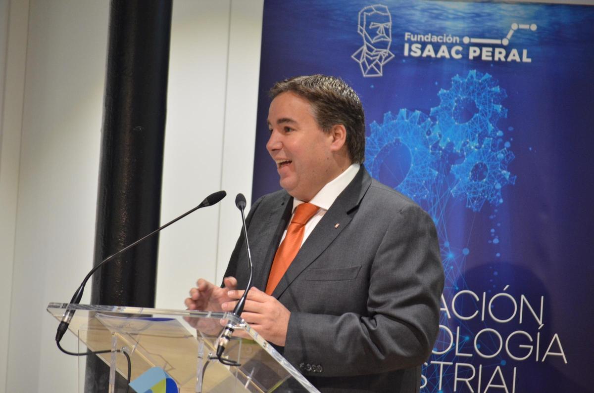 Presidente de la Fundación Isaac Peral, Alfonso Corbalán
