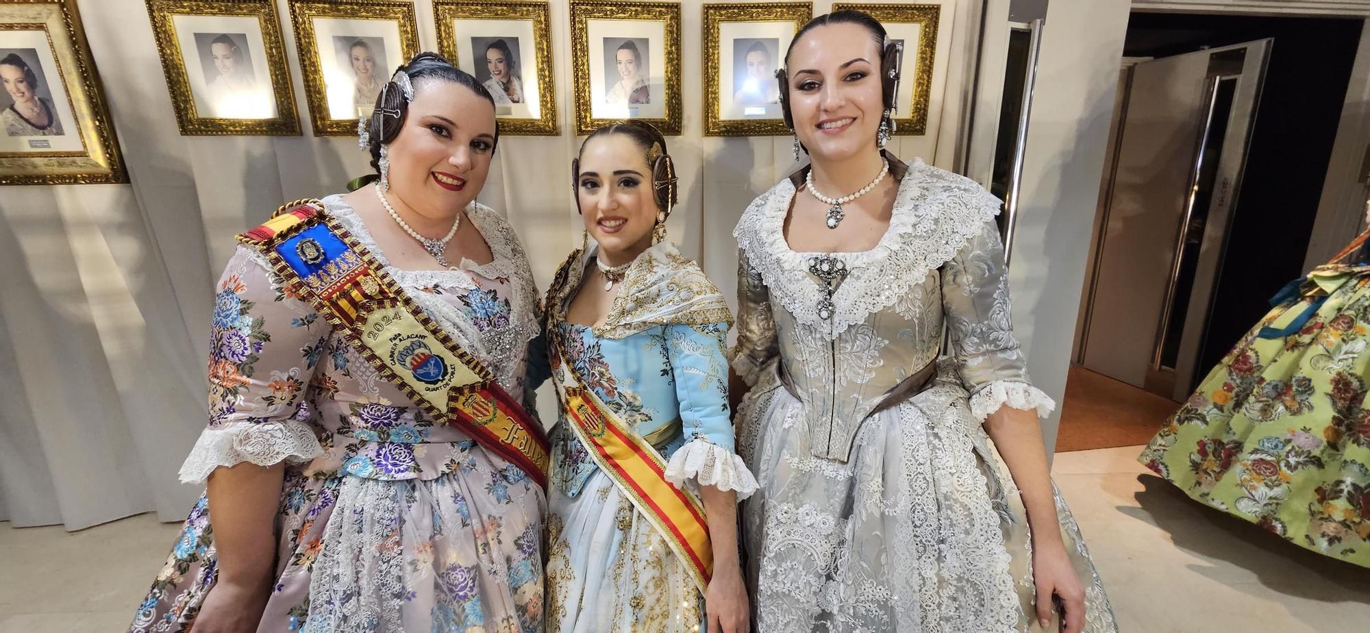 La alfombra roja de las comisiones de falla en la Exaltación