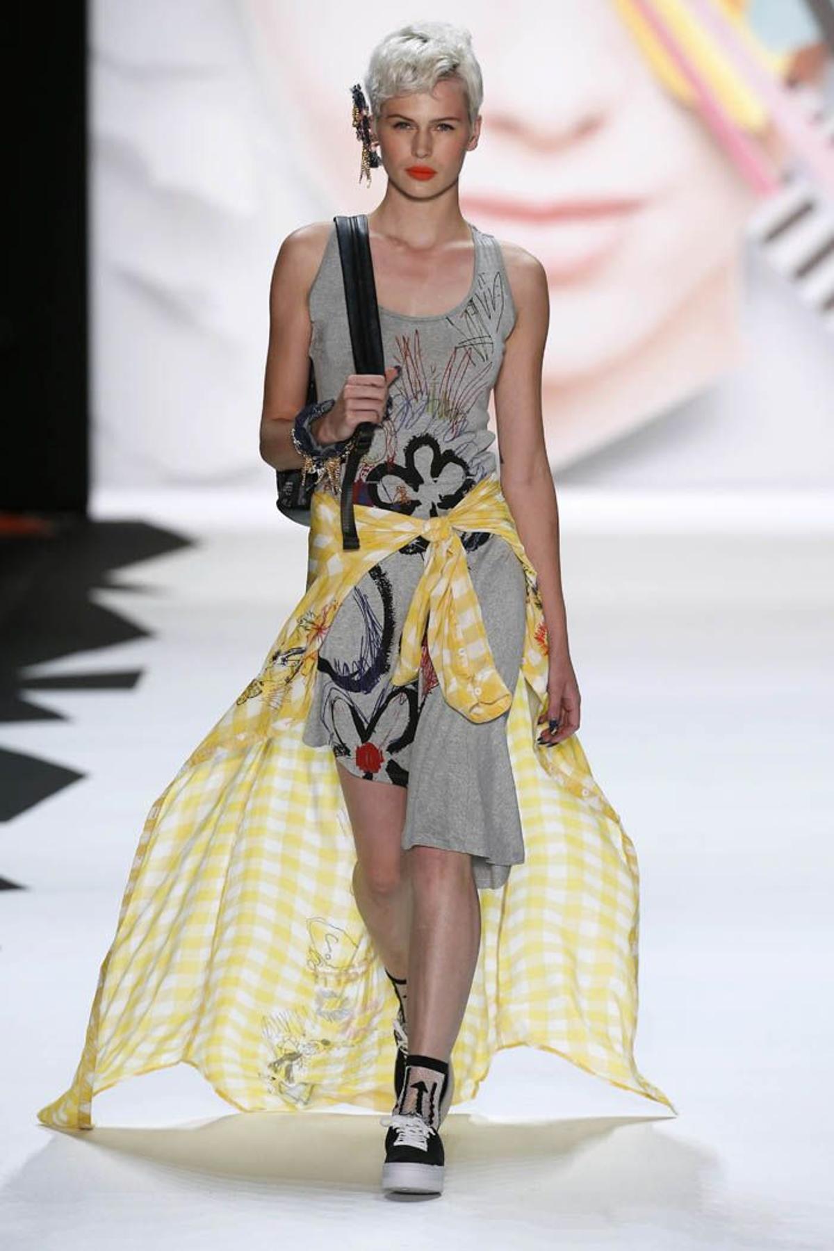 Nueva York Fashion Week: Desigual Primavera/Verano 2016, look casual