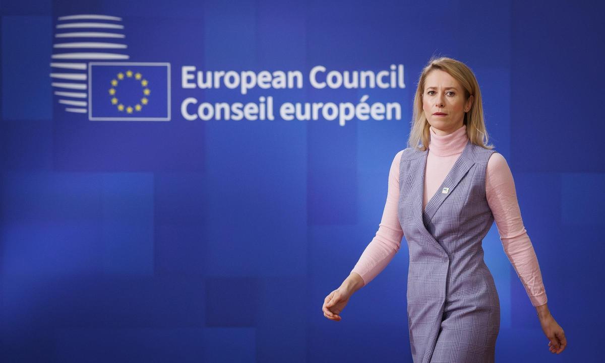 La jefa diplomática de la UE, Kaja Kallas.