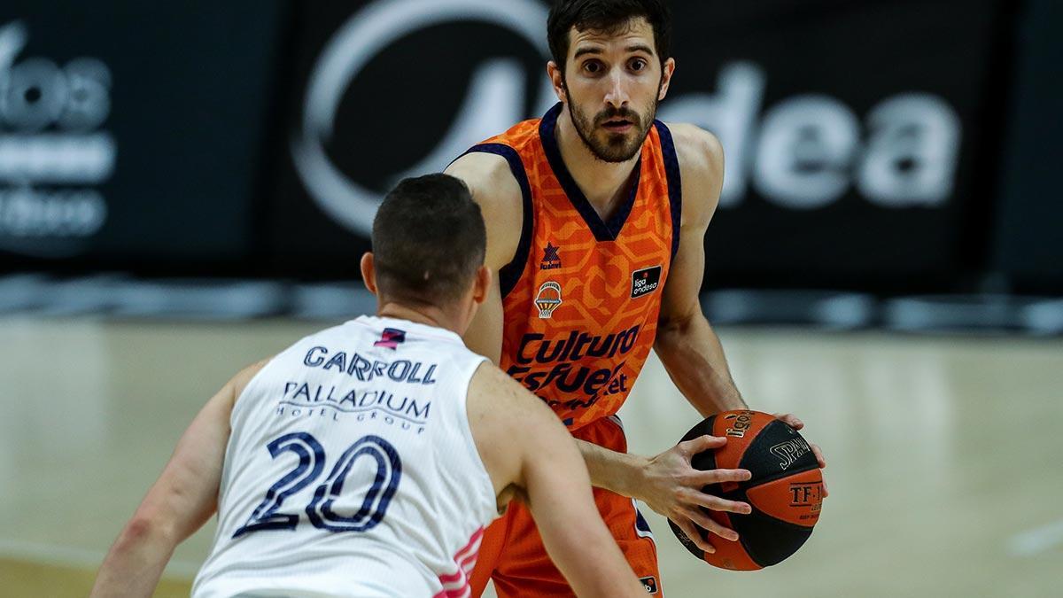 Madrid - Valencia Basket de la Liga Endesa, en directo