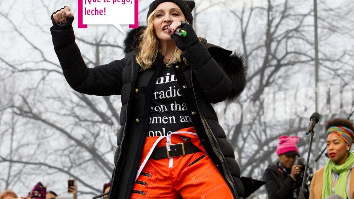 Madonna, muy reivindicativa en la Women's March