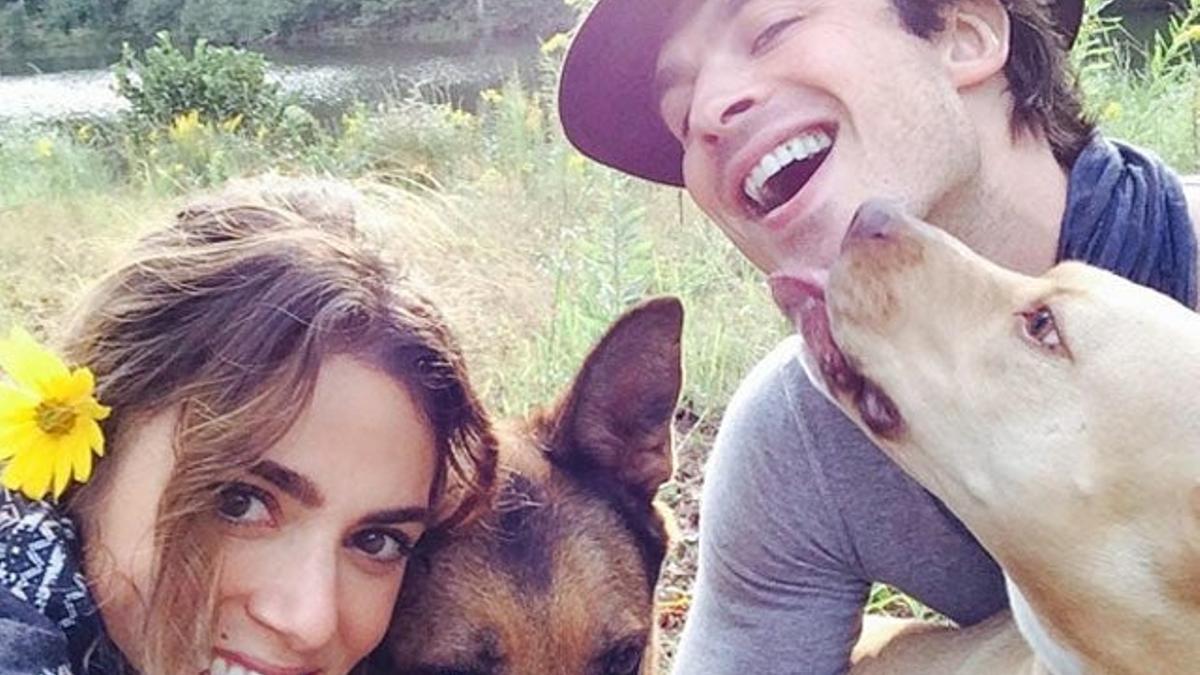 Ian Somerhalder enamorado de su chica