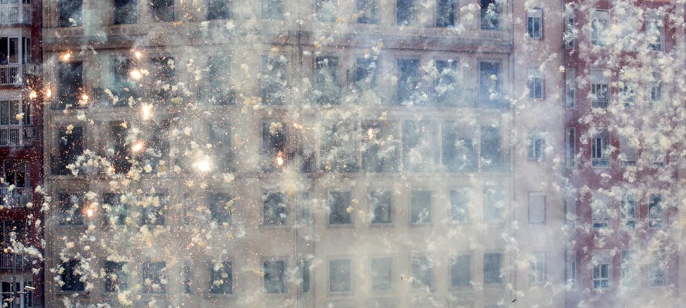 Mascletà Hogueras de Alicante 16 de junio