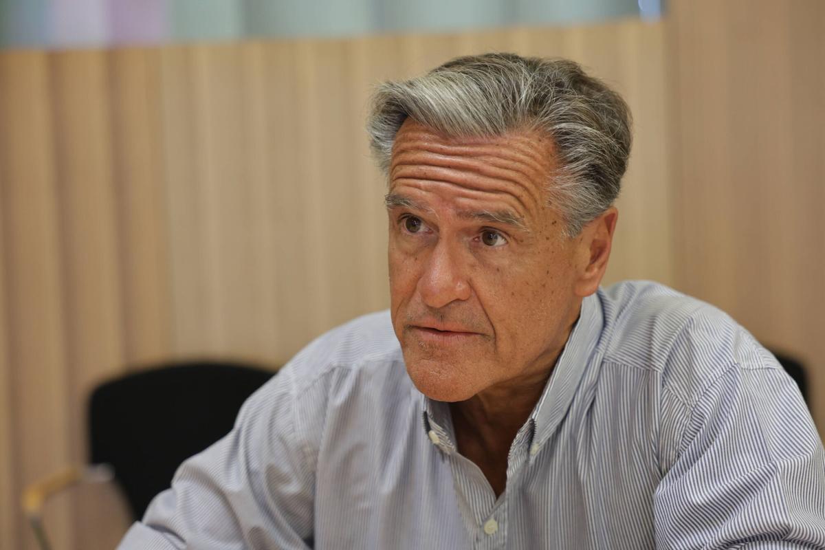 Juan Fernando López Aguilar, eurodiputado del PSOE, en Palma