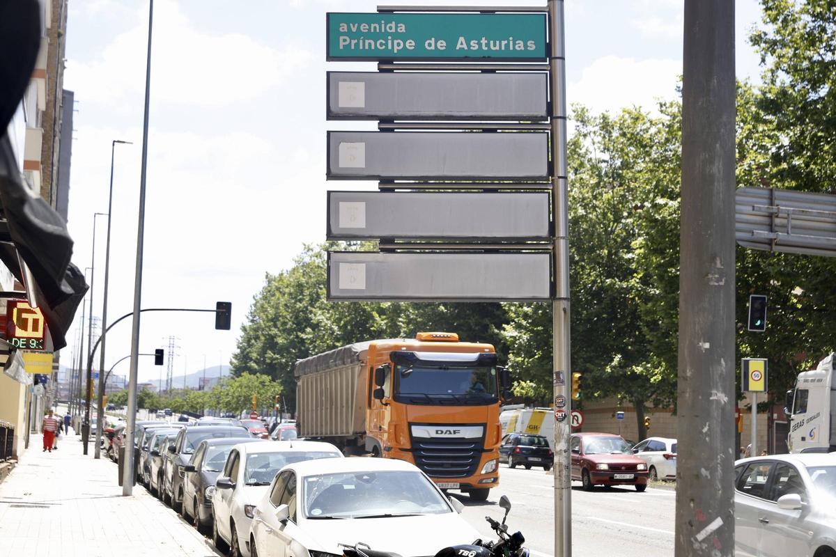 Avenida de Príncipe de Asturias.