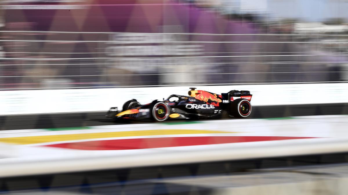 Max Verstappen, durante la disputa del GP de Arabia Saudí.