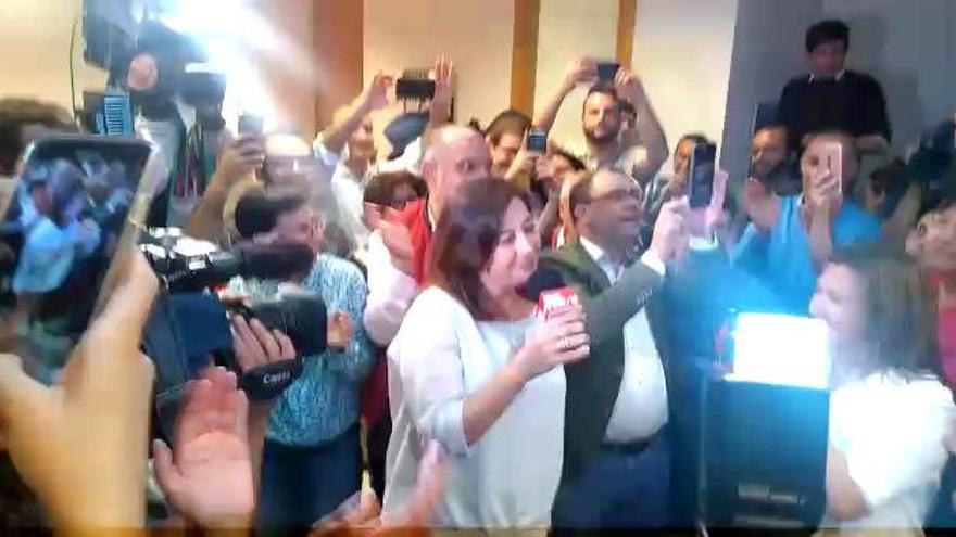 So feiern die Sozialisten den Wahlsieg auf Mallorca