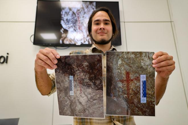 Estas son las imágenes de las pinturas rupestres del Puig