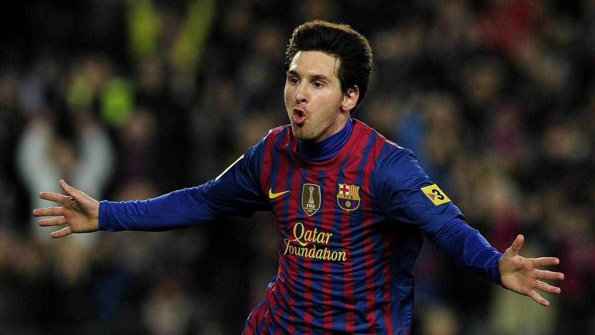 Los cuatro goles de Messi al Valencia en 2012