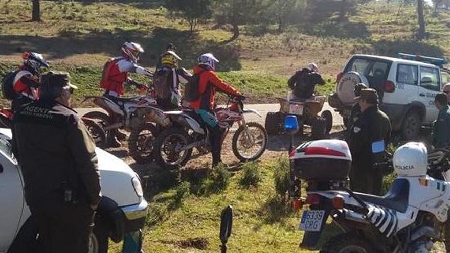 La Junta intensifica los controles sobre los motoristas en la sierra de Córdoba