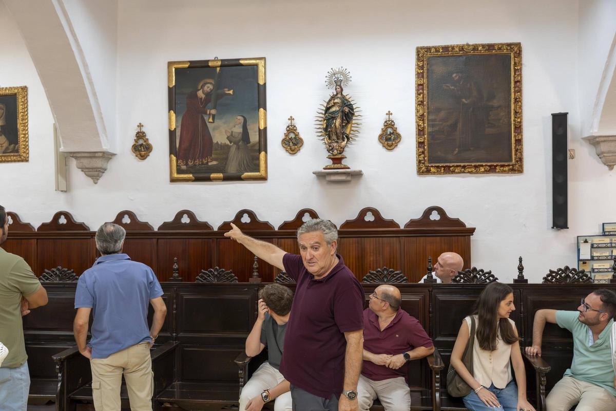 Fotogalería | Visita al convento de Santa Ana