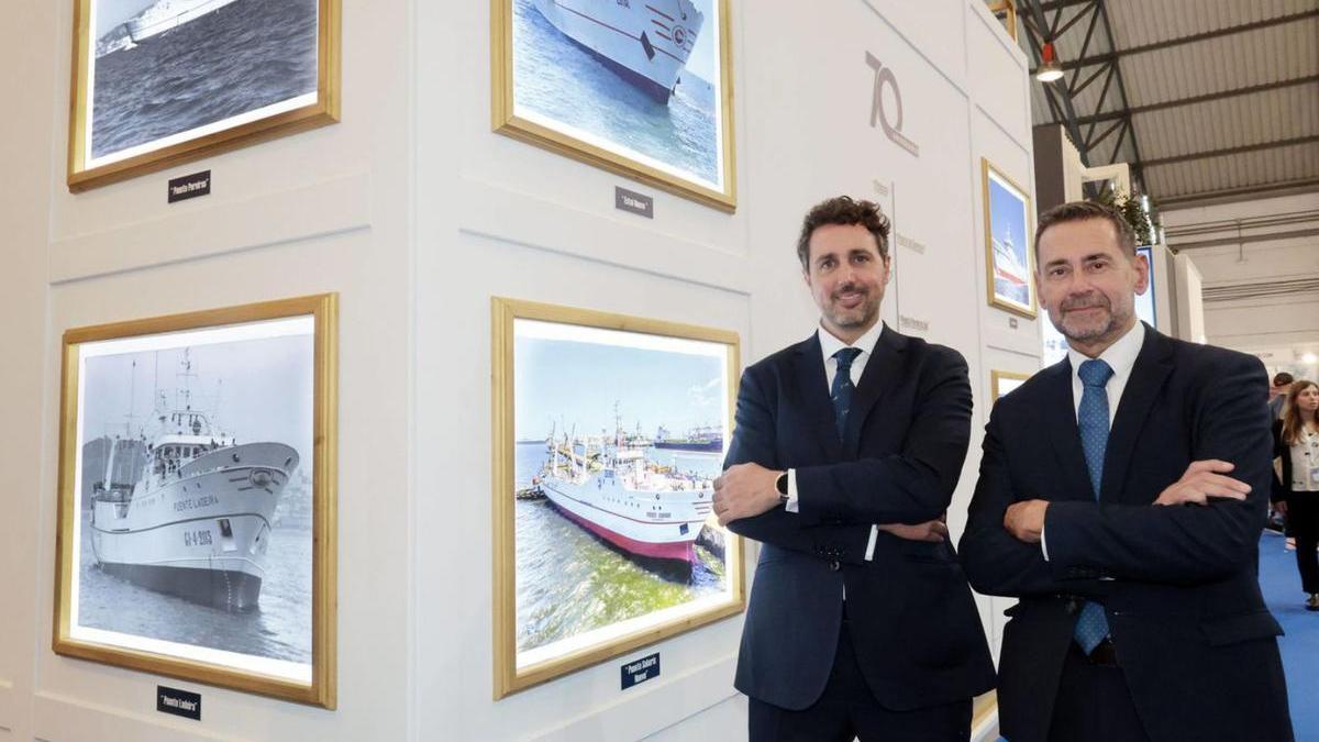 Ruy Andrade e Ignacio Gutiérrez, director de operaciones en África.