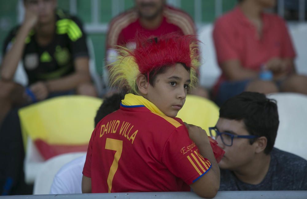 España sub 21 - San Marino en Castalia