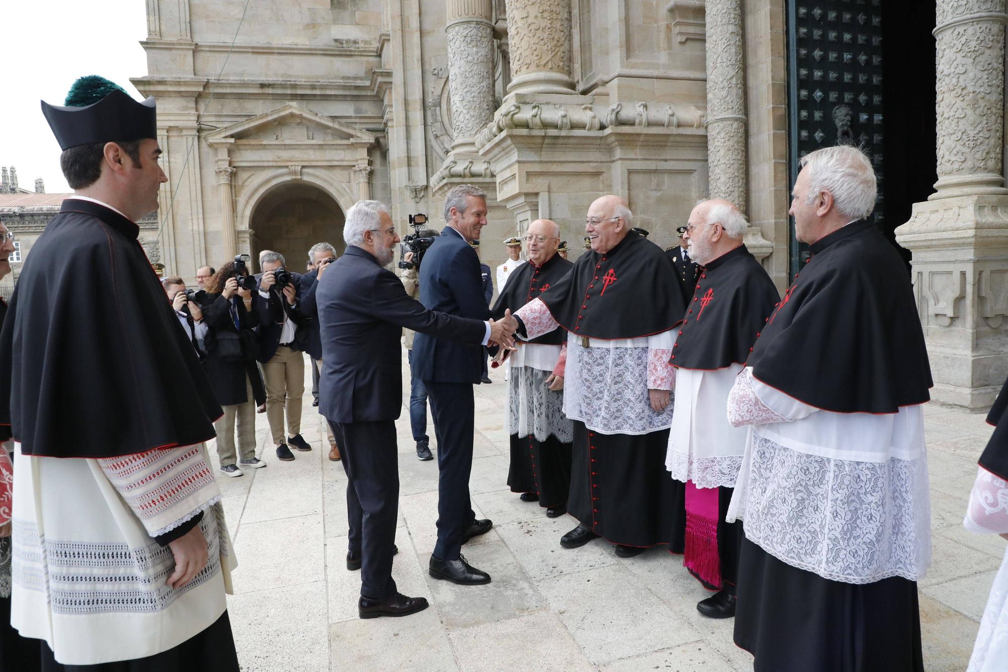 Ceremonia de toma de posesión del nuevo arzobispo de Santiago, monseñor Prieto