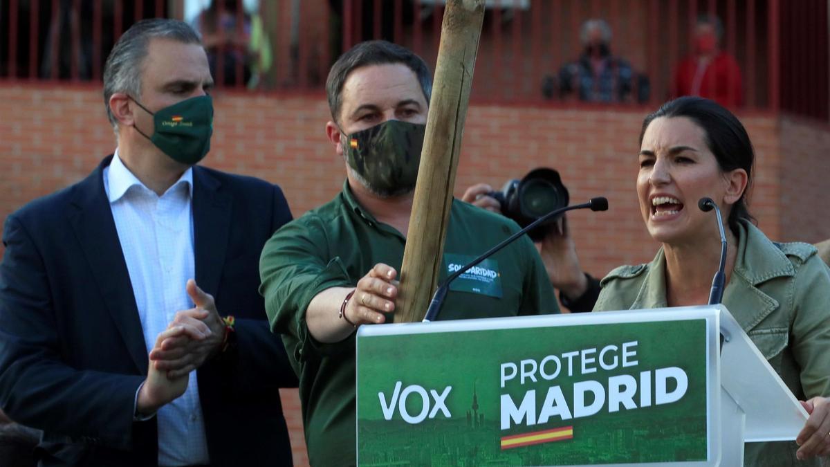 Vox enciende la mecha en Vallecas con la presentación de su candidatura electoral