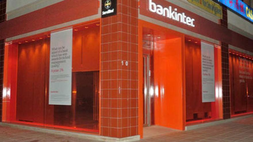 Una oficina de Bankinter.