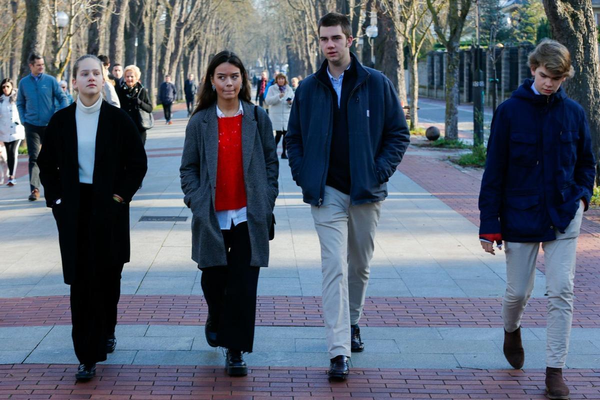 Juan Urdangarin por las calles de Vitoria en 2019