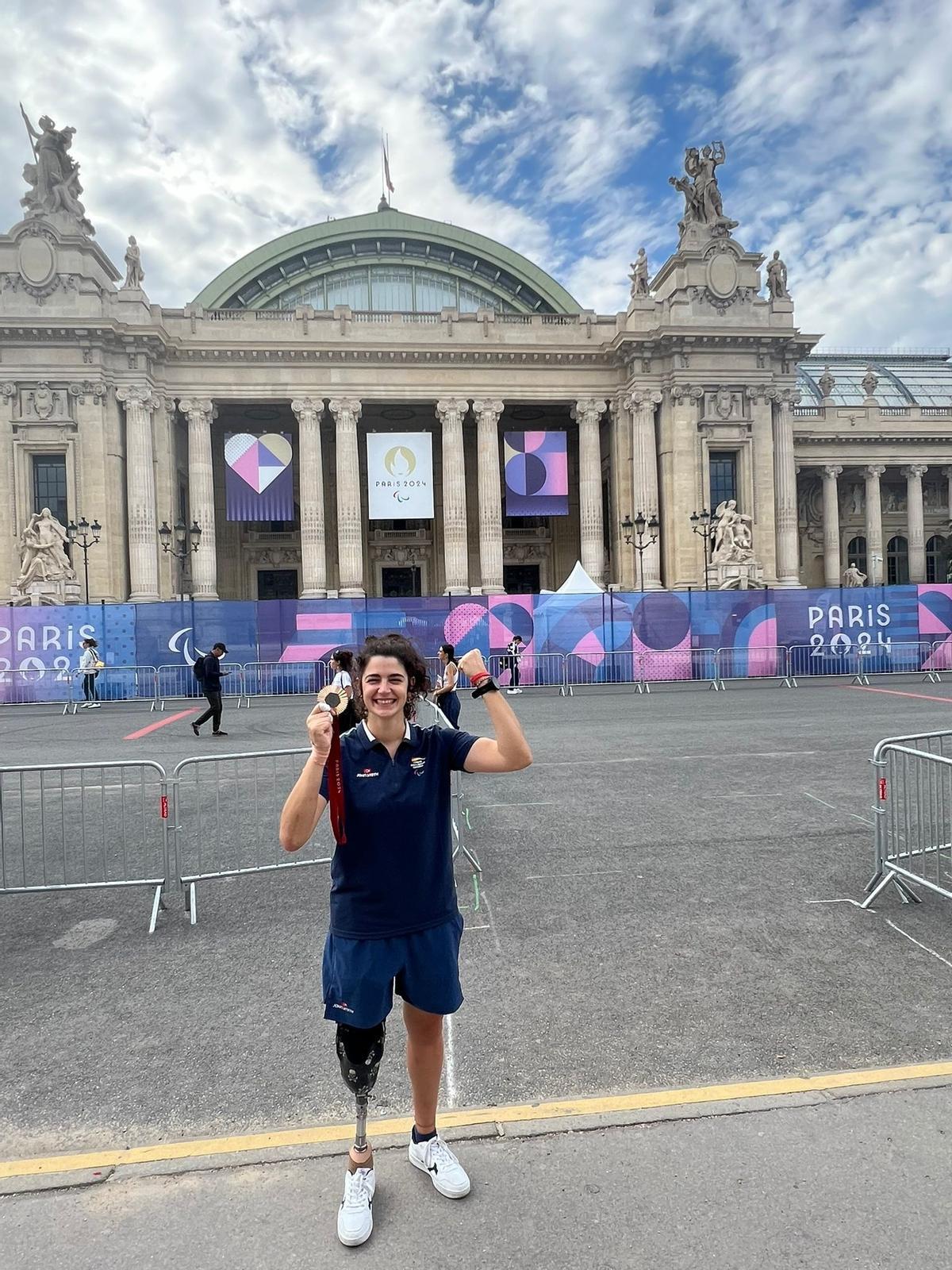 Judith Rodríguez, en París.