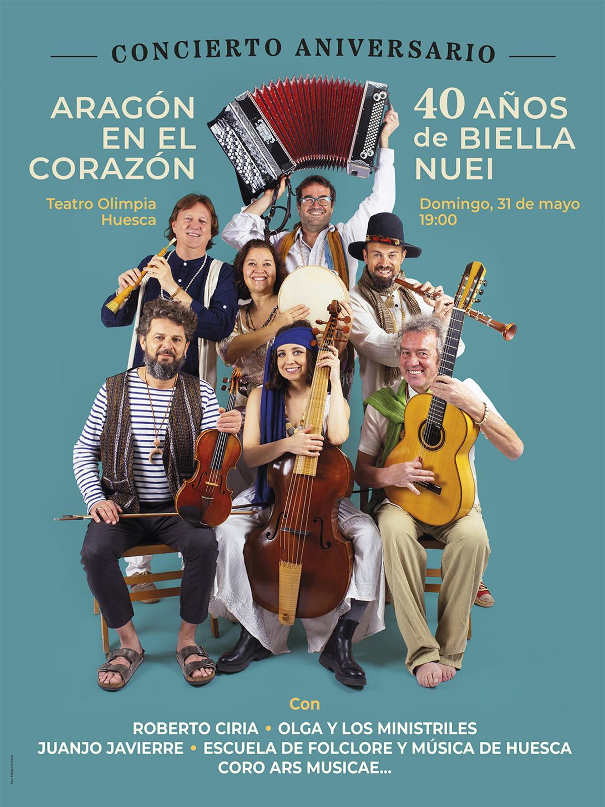Cartel del concierto.