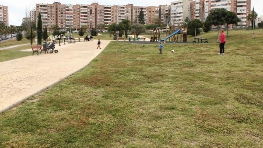 Imagen del Parque de Los Palacios de Torremolinos.