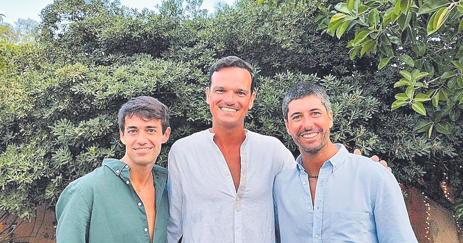 Oscar Fernadez, Miquel Angel Salom y Edu García de Frutos.