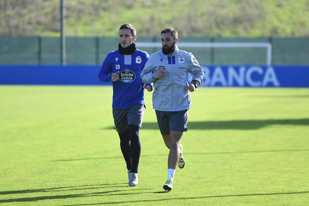 Lampropoulos y Montero se reincorporaron al entrenamiento este miércoles. Hoy, jueves, lo hizo el internacional japonés.