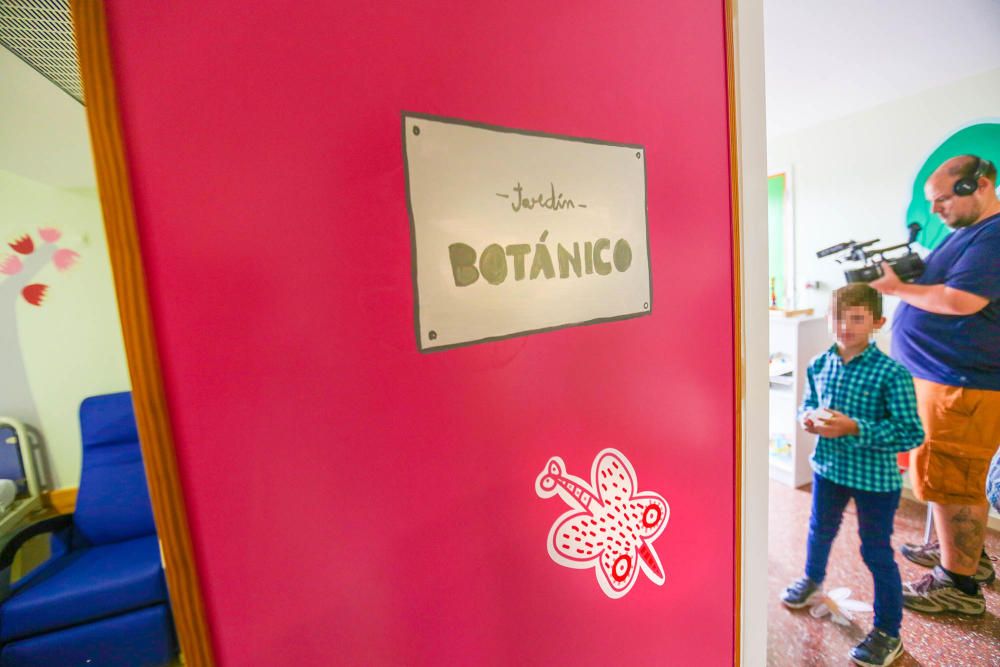 Inauguración del proyecto artístico en Pediatría