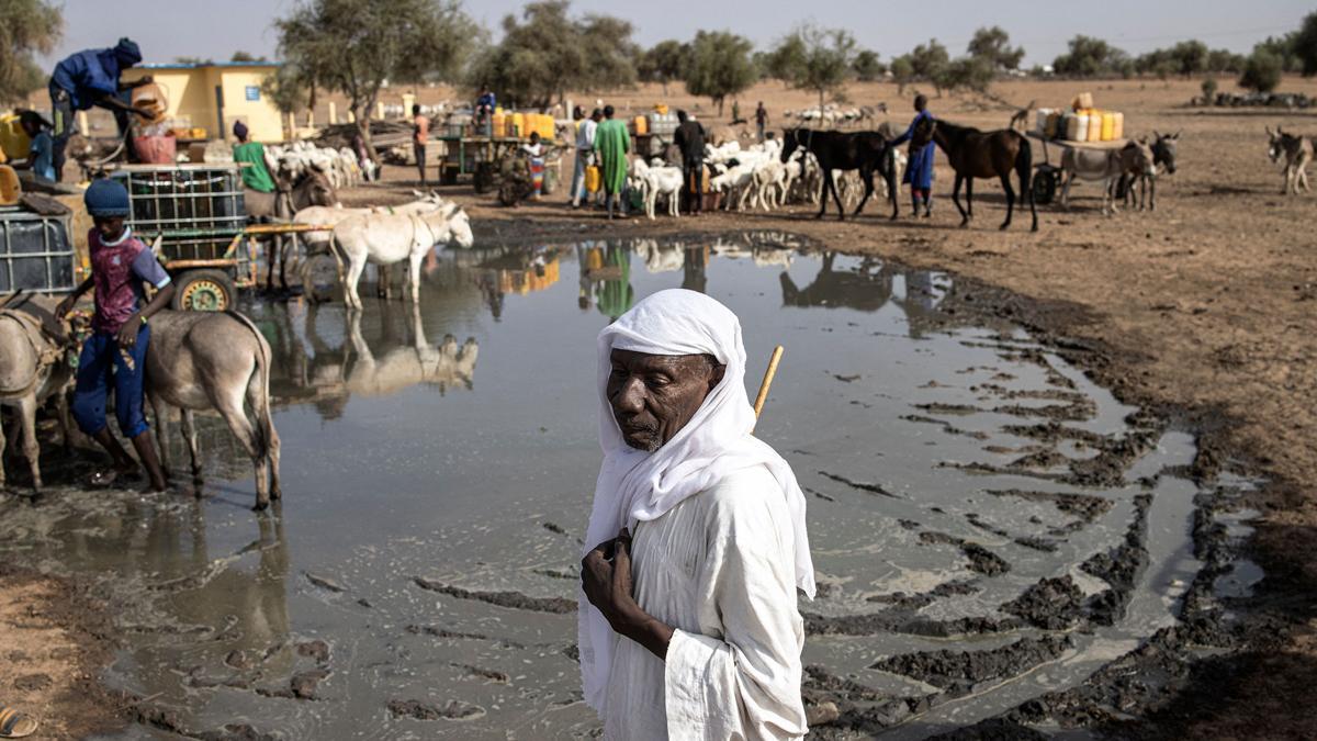 Calor extremo en la región de Matam, en el noroeste de Senegal