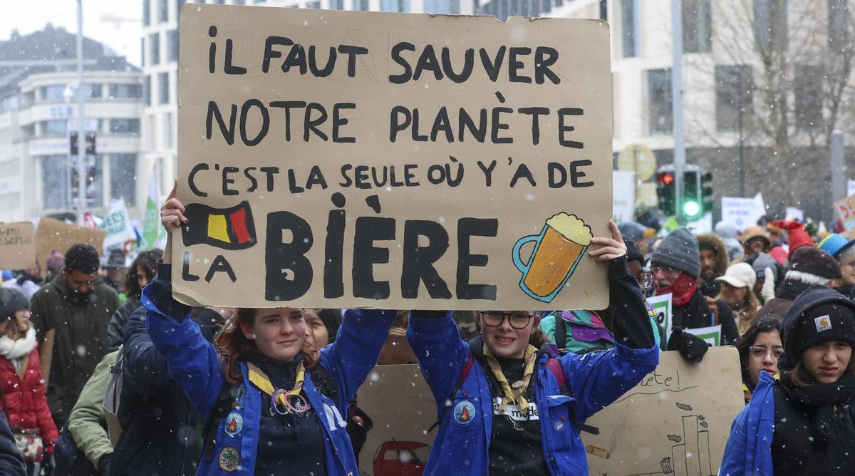 La Gran Marcha Anual por el Clima en Bruselas