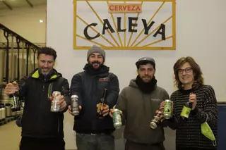 Caleya, la cerveza artesanal que llega a bares y supermercados de toda España