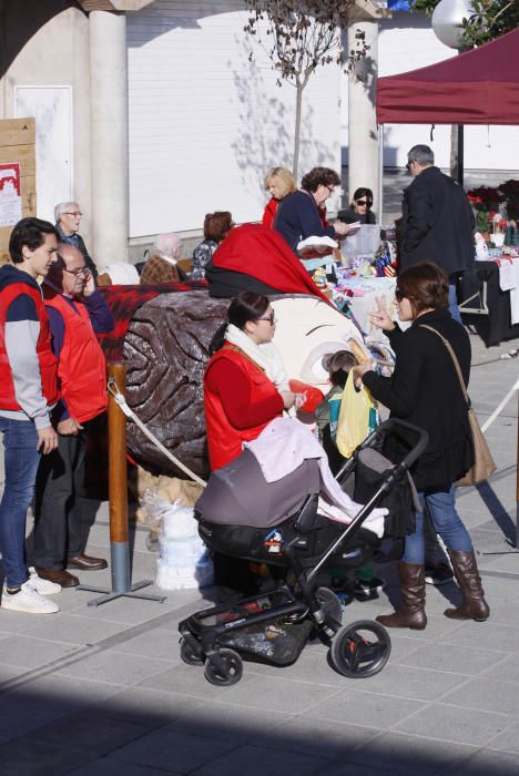 Tió solidari a l'Estartit