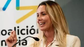 María Fernández: "Si el 23 de julio Coalición Canaria no tiene diputados en Madrid volveremos a pagar las guaguas"