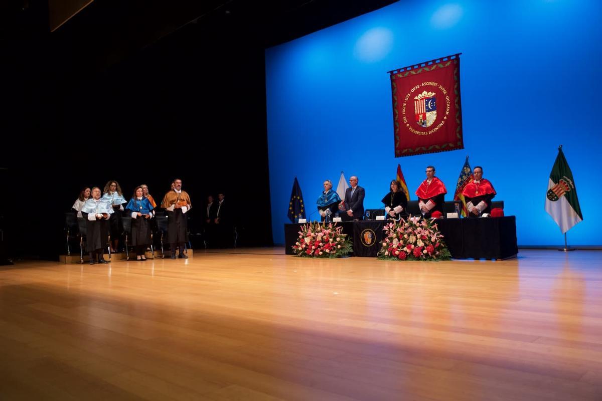 Clausura de curso en la Universidad de Alicante