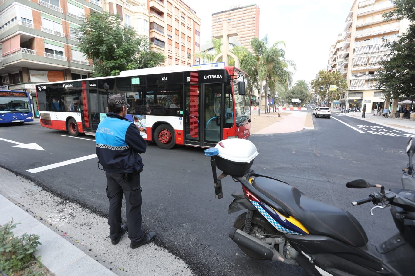 Apertura a la circulación al transporte público en Federico Soto, en sentido Luceros