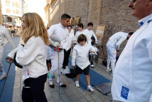 Esgrima en la calle