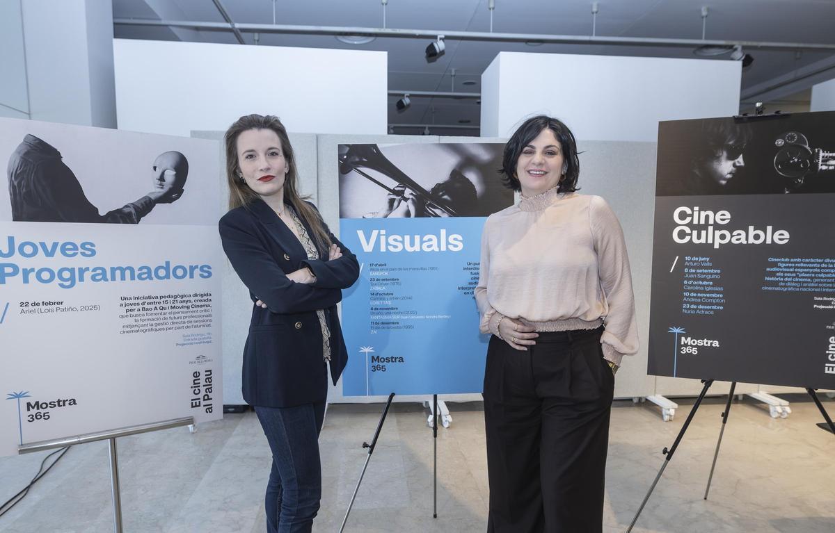 Nieves Pascual y Sara Mansanet.