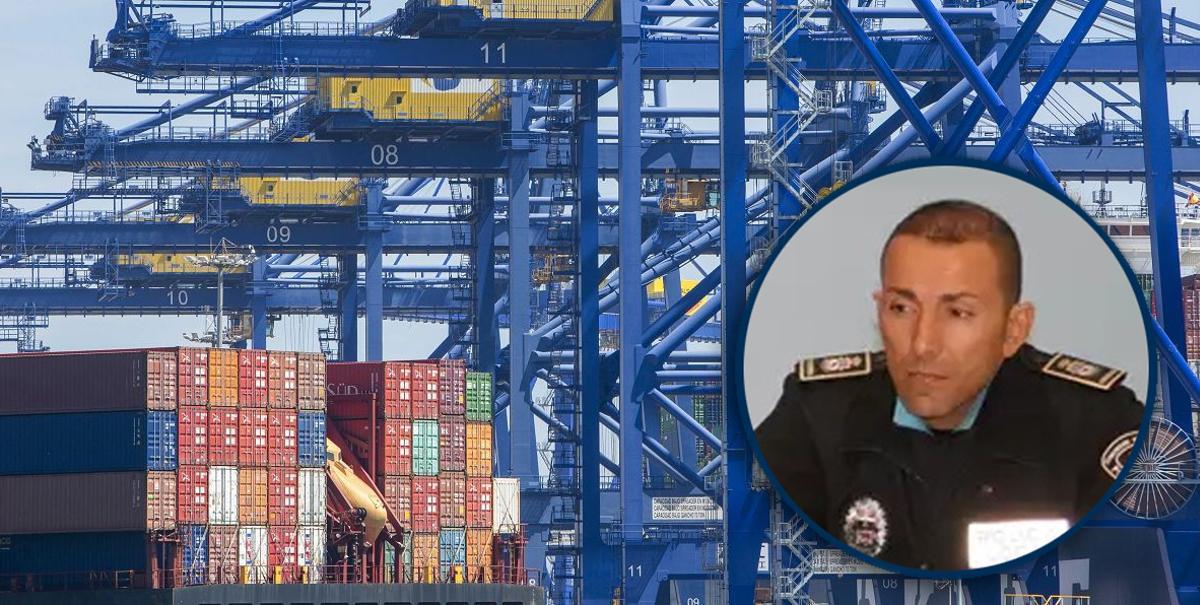 La droga llegó al puerto de València en un contenedor de fruta procedente de Panamá.
