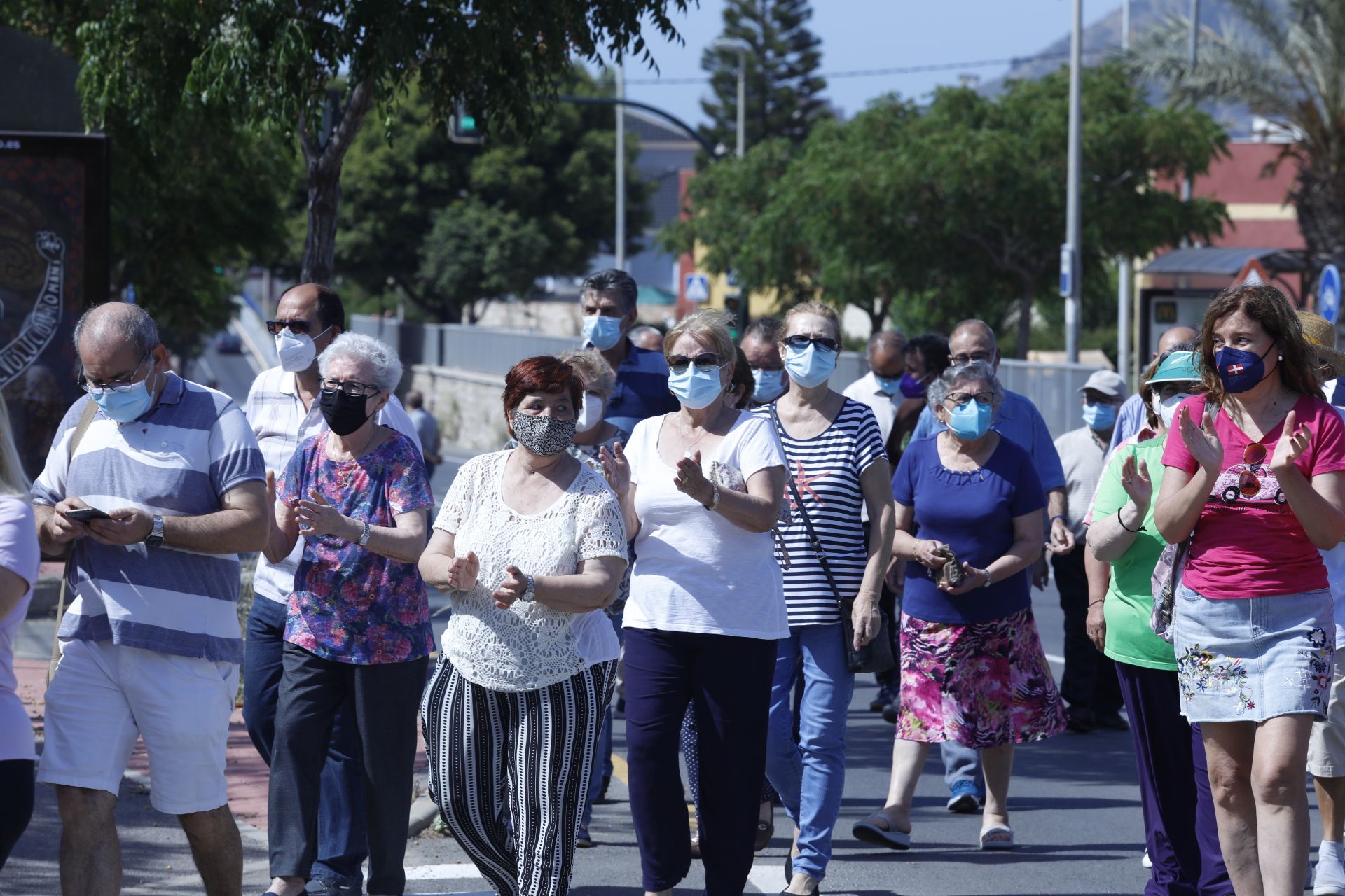 Protesta en Torreciega por la descontaminación del suelo